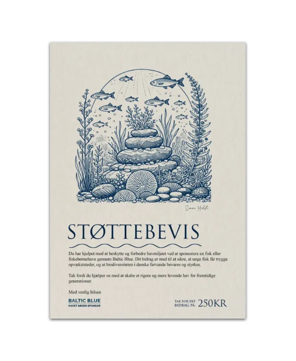 Stenrev Illustration fra Havets Sponsor
